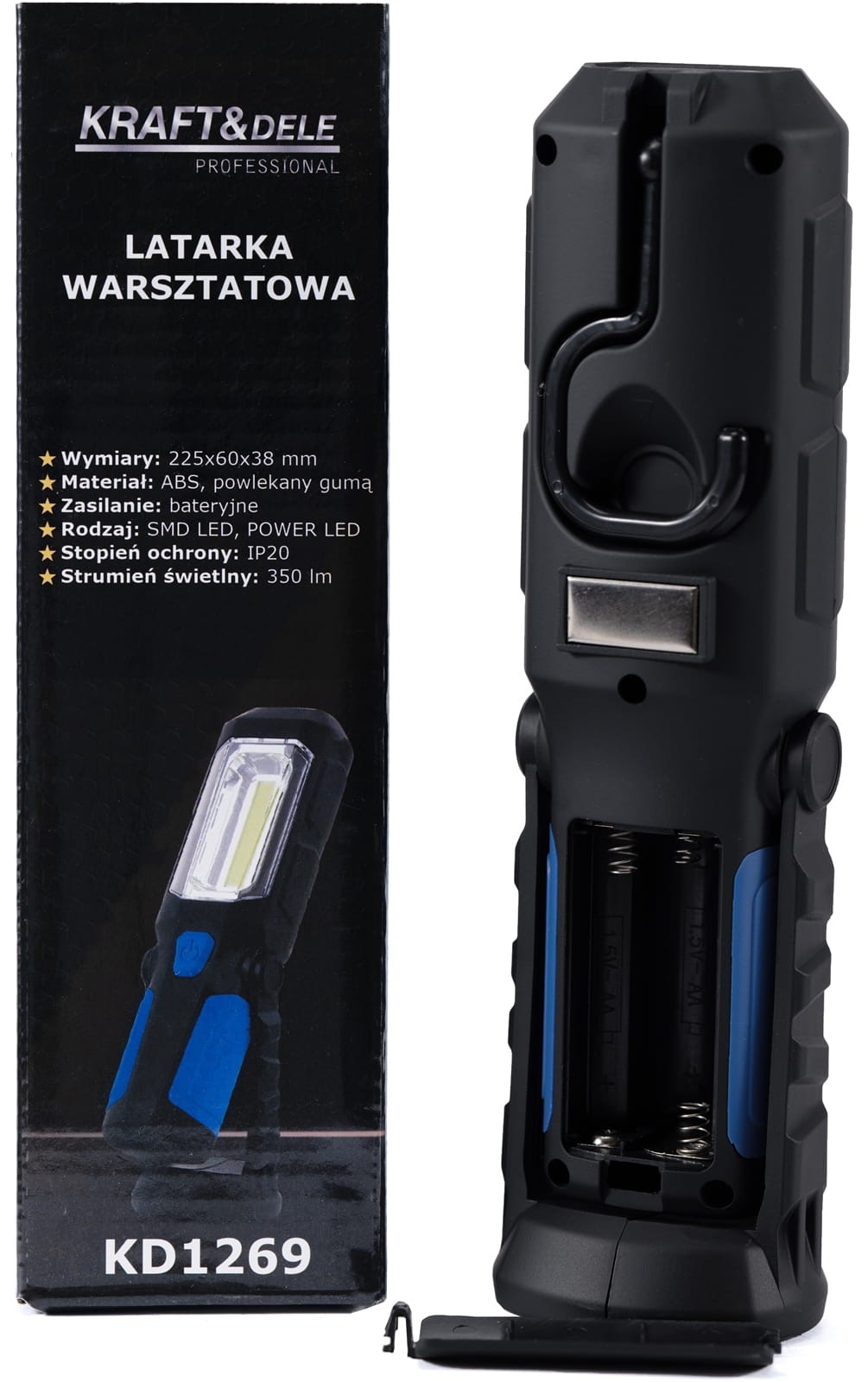 Latarka z magnesem