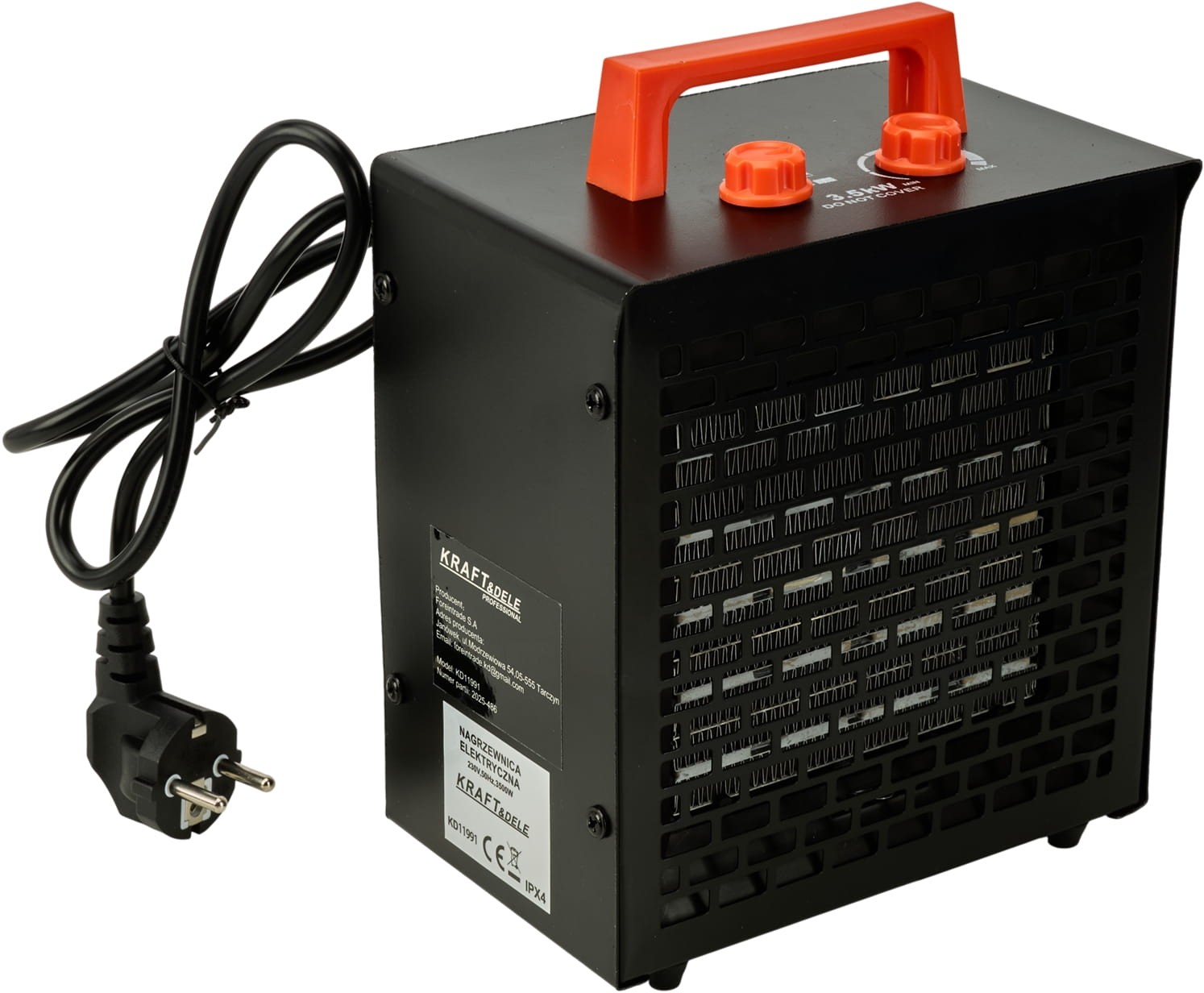 Nagrzewnica Elektryczna 3500W