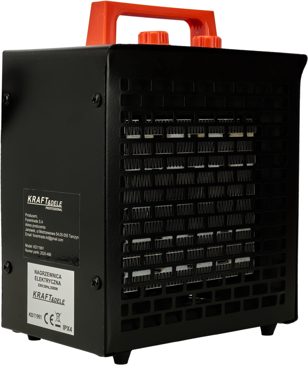 Nagrzewnica Elektryczna 3500W